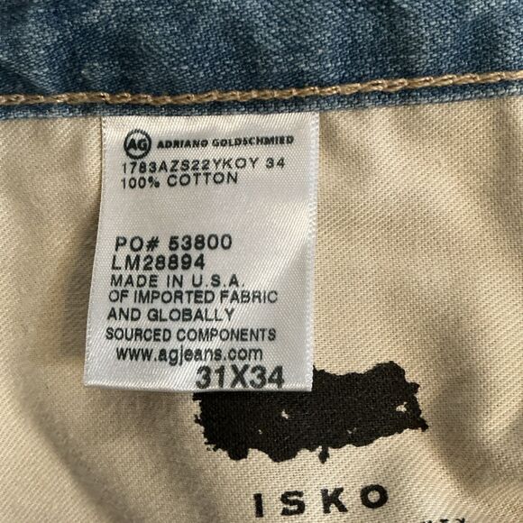 AG Selvage‎ Jeans Double Redline selvedge Denim (31x29) - Picture 11 of 15